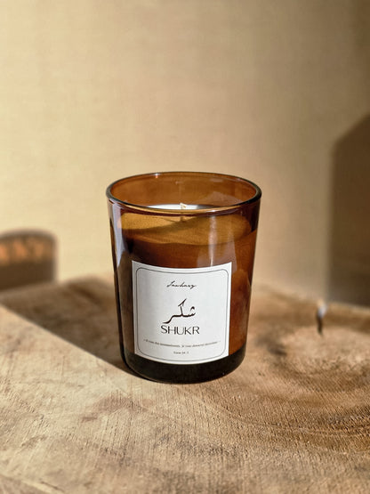 Bougie SHUKR — Musc Layali