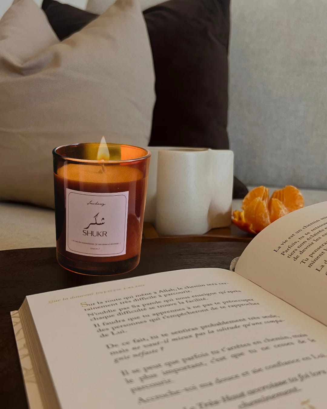 Bougie SHUKR — Musc Layali