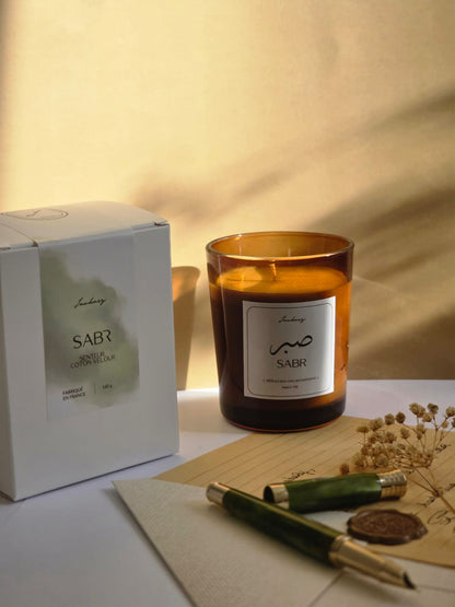 Bougie SABR – Coton Velours