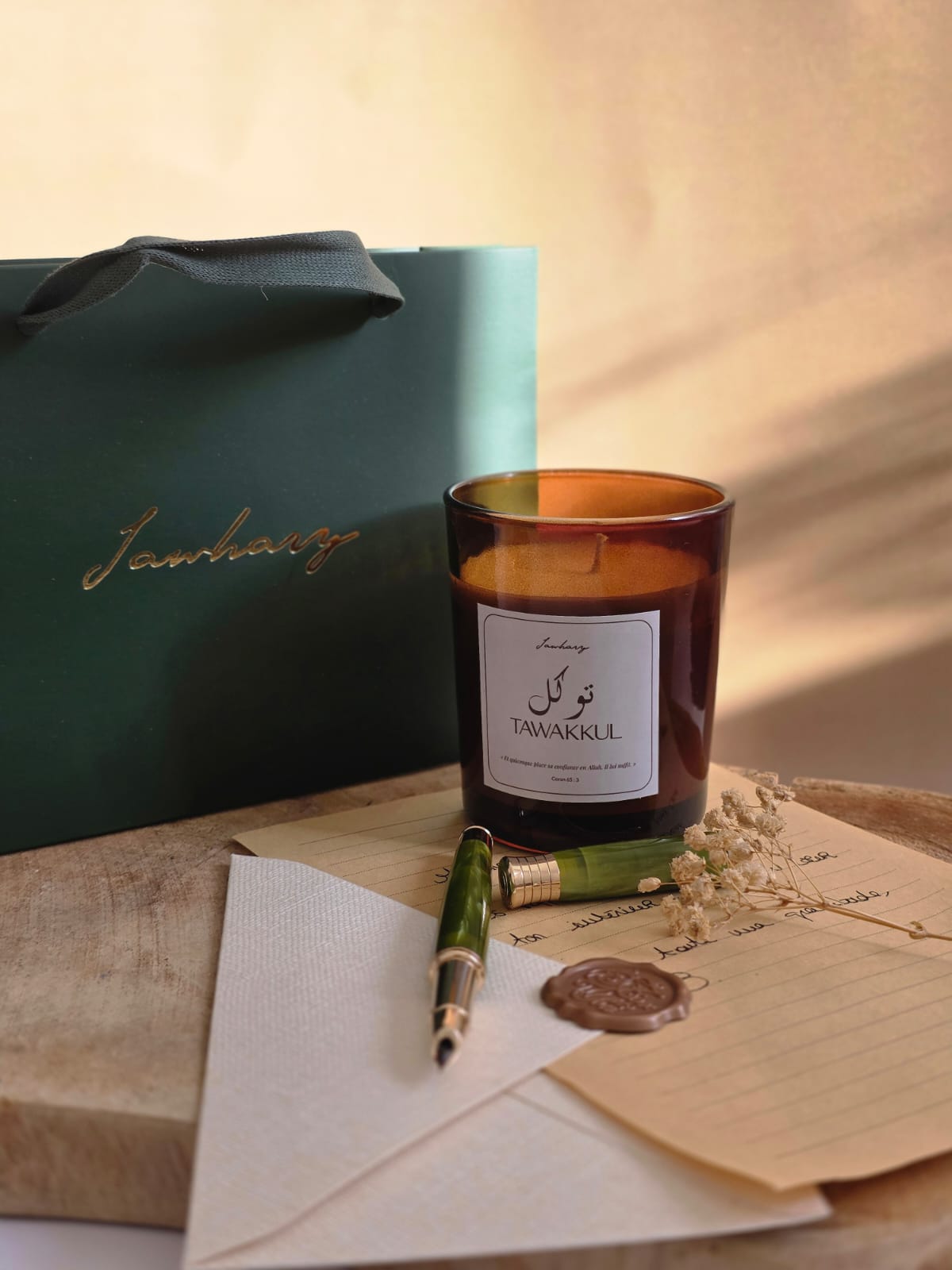 Bougie Tawakkul – Oud infinie